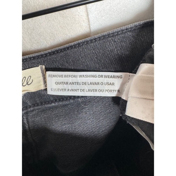 Madewell The Perfect Vtg Jean Black High Rise Straight Leg Denim 26 CKP455980076 - Picture 4 of 14